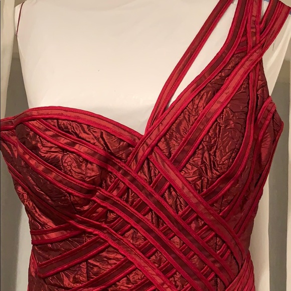 Carlos Miele red gown - Picture 3 of 9